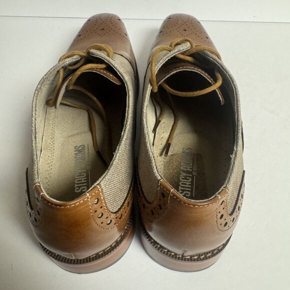 Stacy Adams Mens Harrington Oxford Size 9 M - Picture 4 of 6